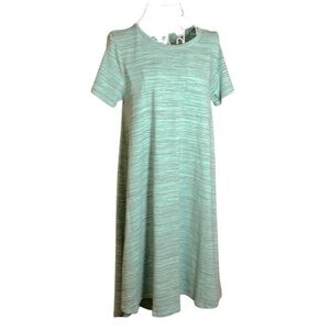 Lularoe Carly Women’s Dress mint Green Size XS